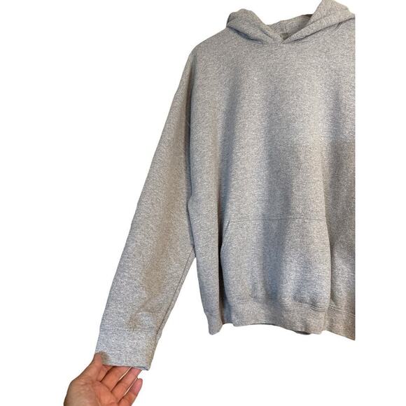 Gildan Women's Heavy Blend Relaxed Fit Pullover Hooded Sweatshirt Size 2XL Gray - Picture 3 of 9